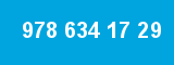 978 634 17 29 978 634 17 29